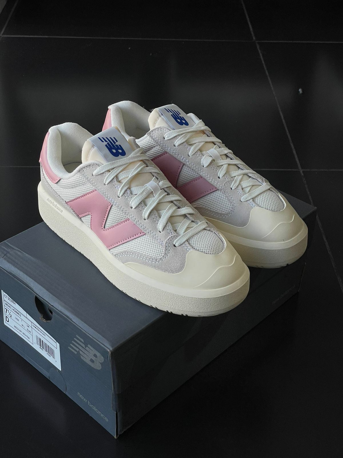 New Balance CT302 Blanco Rosa