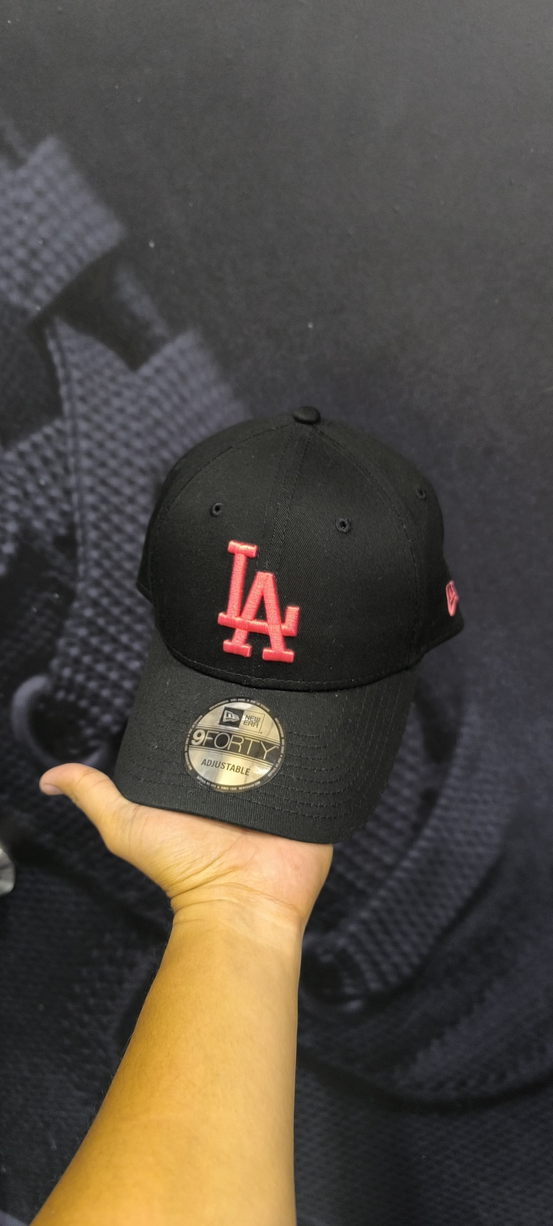 New Era Legit (LA Dodgers Negro Rojo 9forty)