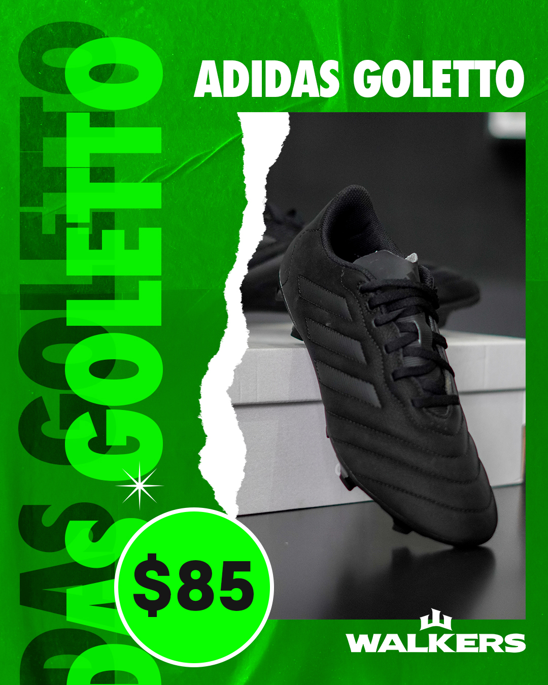 Adidas Goletto VIII negro