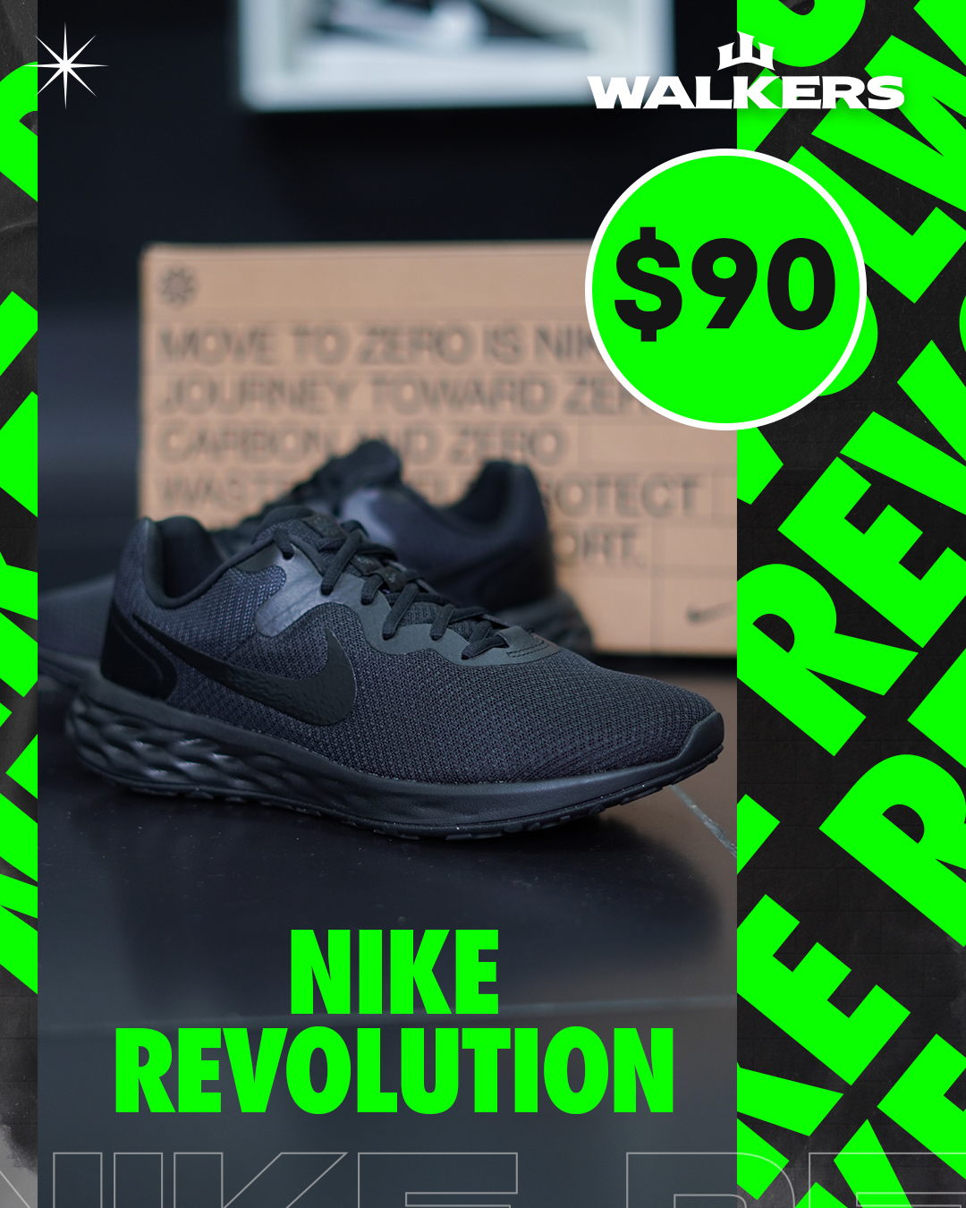 Nike Revolution 6 nn negro