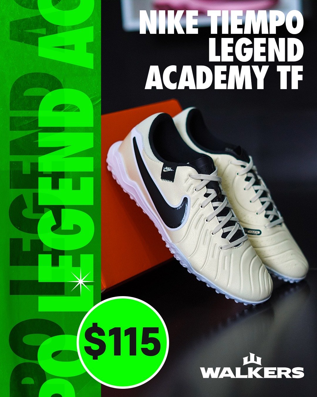Nike Legend 10 academy TF Lemonade Black