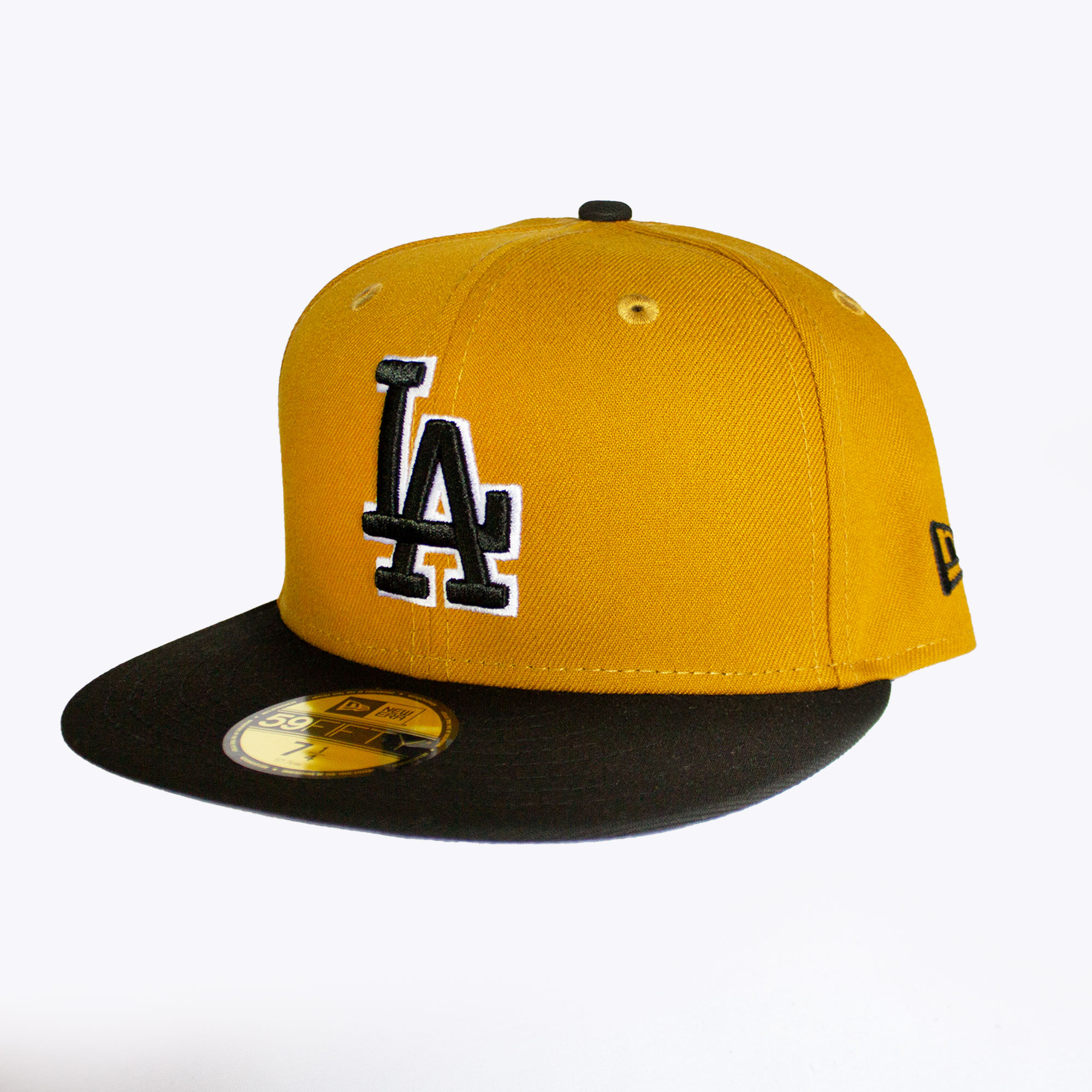 Gorra New Era Los Angeles Dodgers MLB Recta 5950 Vintage Gold